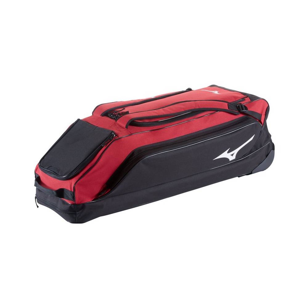 Mizuno Men's Classic Wheel G2 Baseball Bag Red/Navy (360275-EDR)